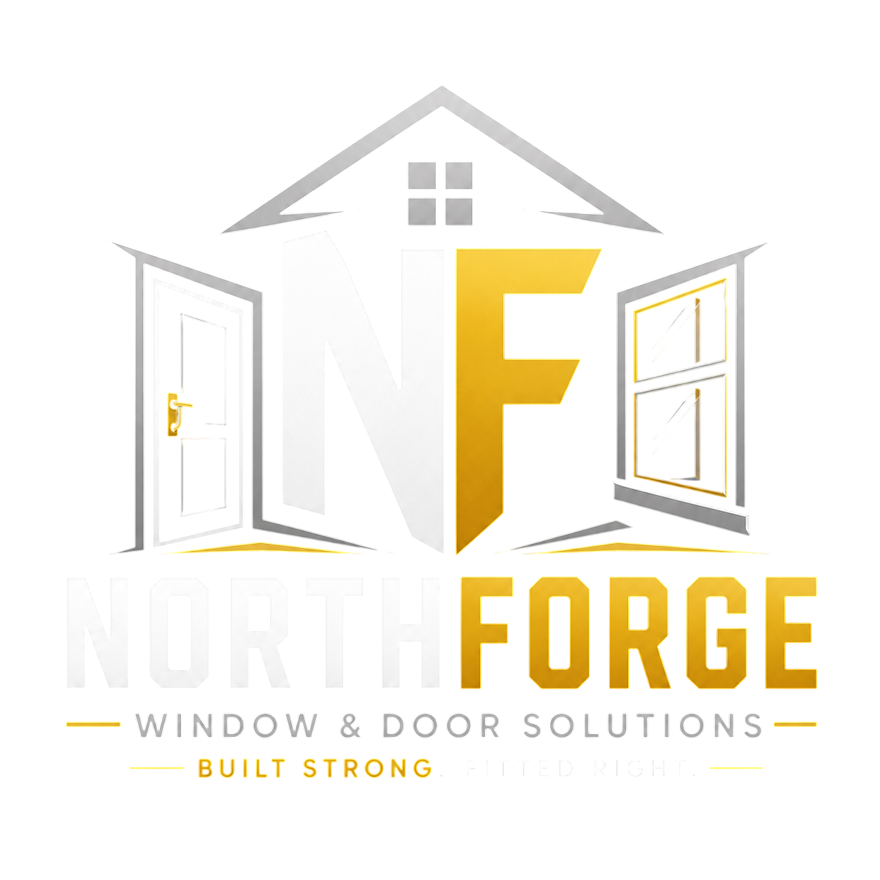 Northforge Window and Door Solutions Logo transparent